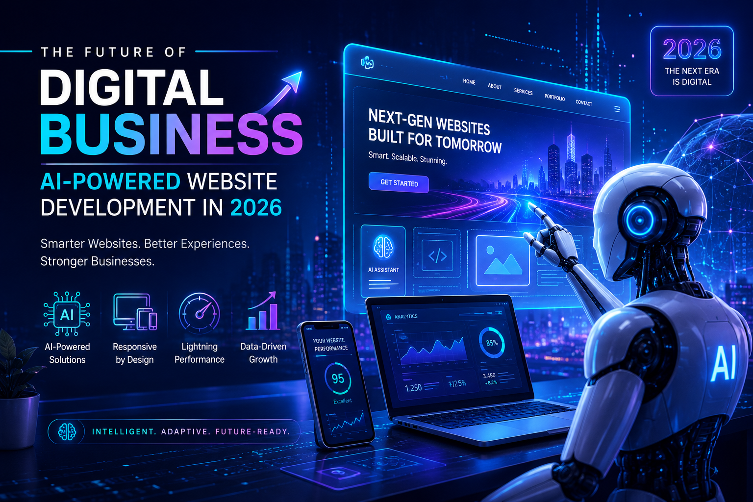 The Future of Digital Business | AI-Powered Website Development in 2026